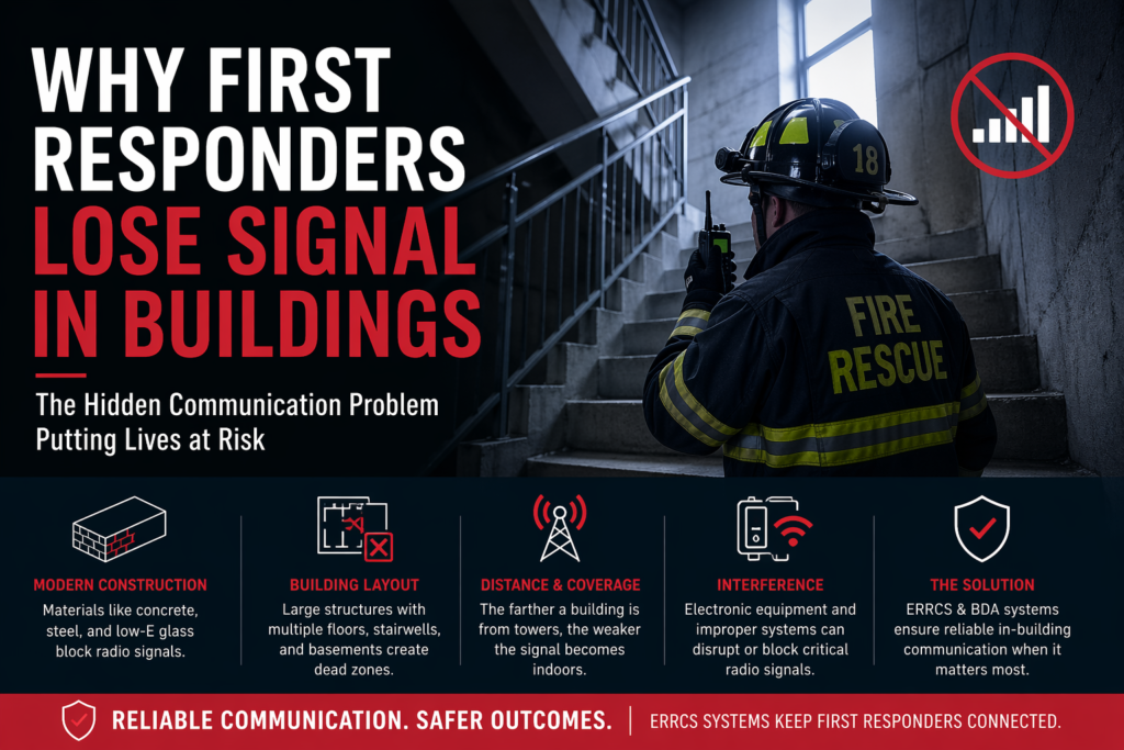 First Responders Lose Signal in Buildings