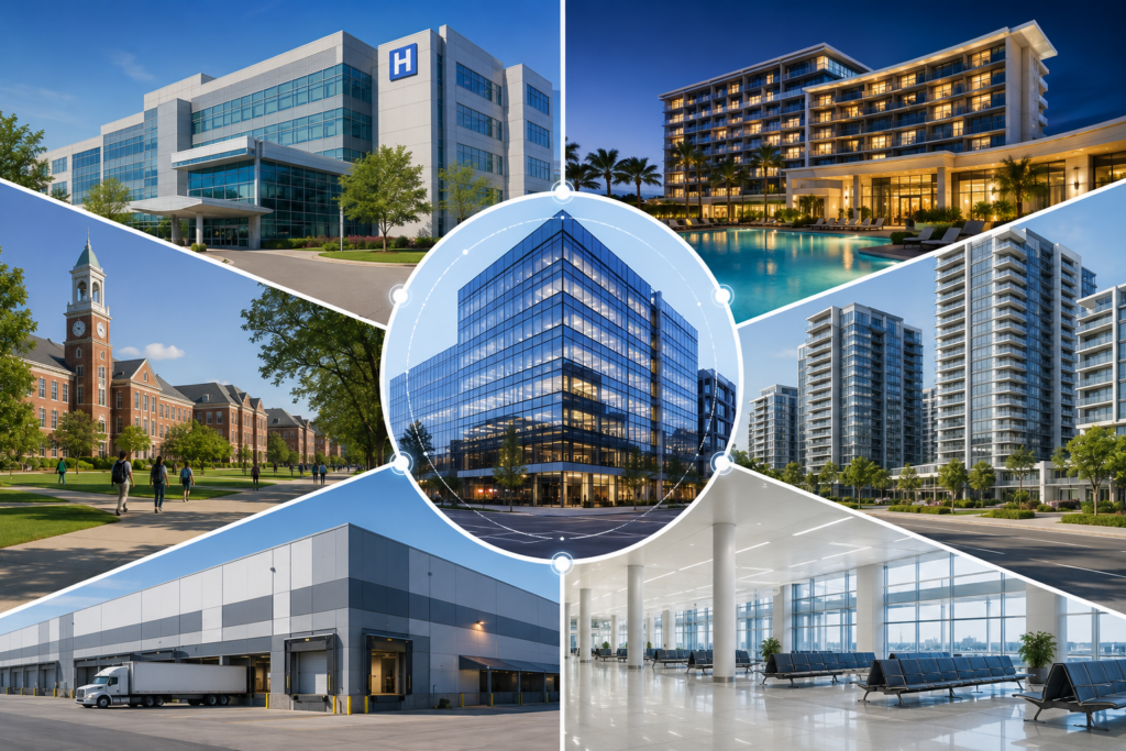 BDA Systems for Large Buildings